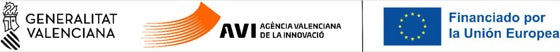 Generalitat Valenciana — AVI, Agència Valenciana de la Innovació — Financiado por la Unión Europea